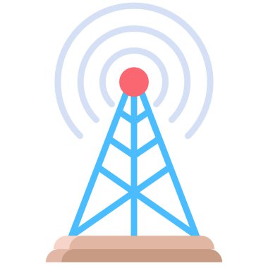 Kablosuz anten. Web simgesi