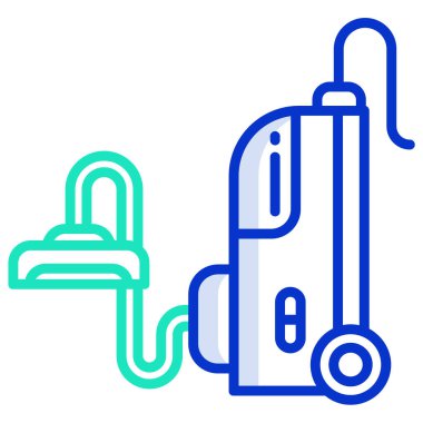 Vakum Temizleyici Web simgesi basit vektör illüstrasyonuName