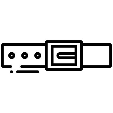 Basit vektör simgesi, Belt illüstrasyonu