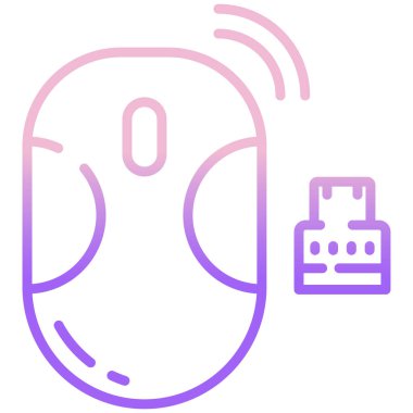 Fare. Web simgesi basit illüstrasyon 