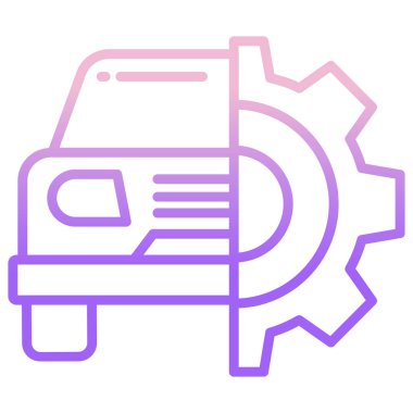 Araba tamiri. Web simgesi