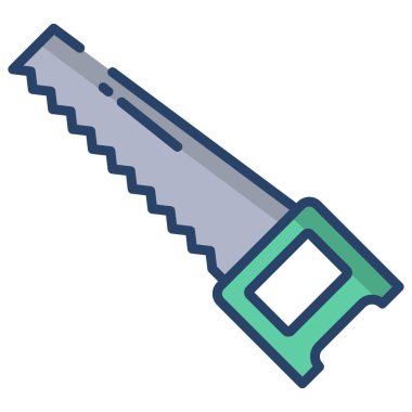 Gördüm. Web simgesi basit illüstrasyon