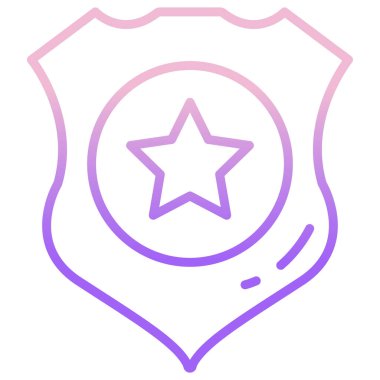 yıldız simgesi, vektör çizimi