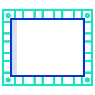 çerçeve simge vektör çizim 