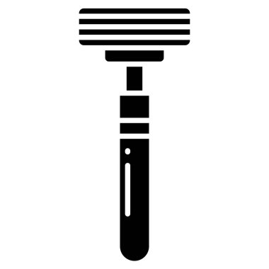 Tıraş bıçağı. Basit vektör illüstrasyonu