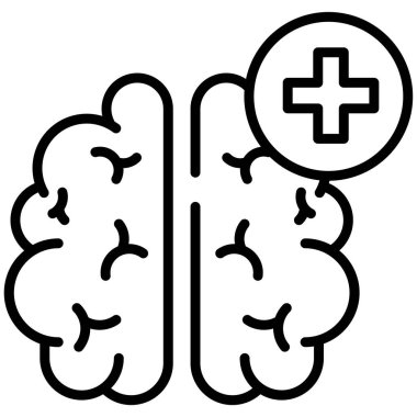 Zihinsel Sağlık Vektör Çizimi arka planı 