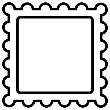 çerçeve simge vektör çizim 