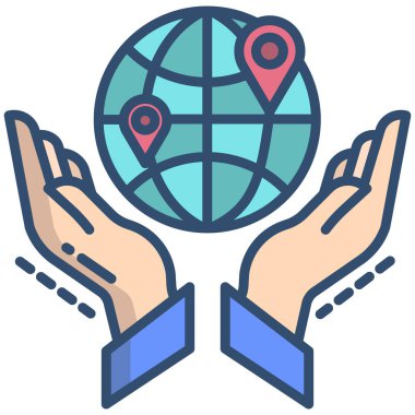 küresel ağ. Web simgesi