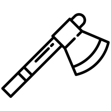 Balta ağ simgesi, vektör illüstrasyonu 