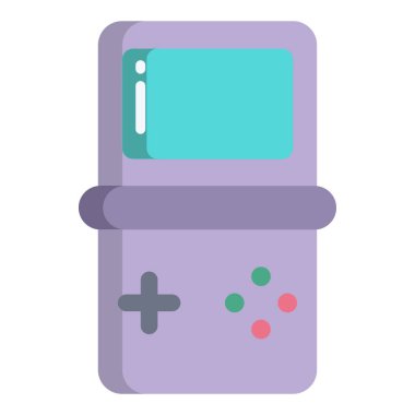 Beyaz arkaplanda Tetris basit vektör simgesi