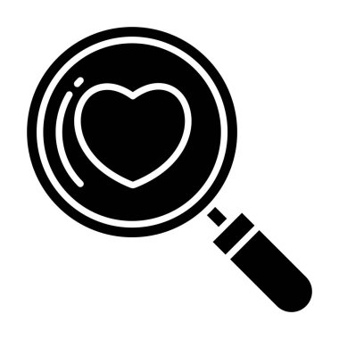 Basit vektör simgesi, Arama konsepti