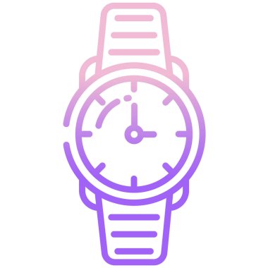 Kol saati. Web simgesi basit tasarım