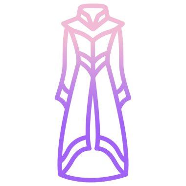 Güzel kadın vücut ikonu. Basit tasarım