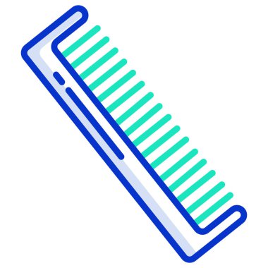 Tarak. Web simgesi basit tasarım