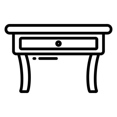 Beyaz arkaplanda basit vektör simgesi