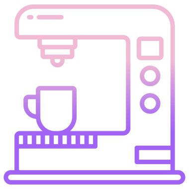 Kahve makinesi. Basit tasarım