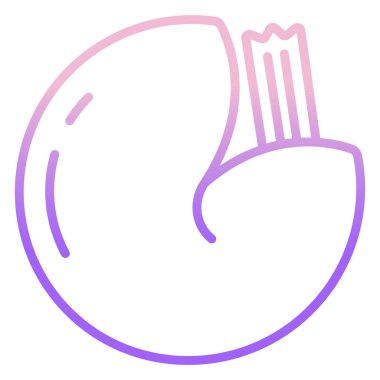 Modern sağlık simgesinin vektör illüstrasyonu