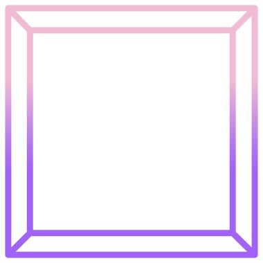 çerçeve simge vektör çizim 