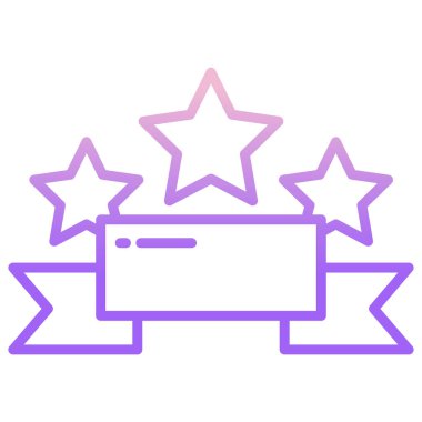 yıldız simgesi, vektör çizimi