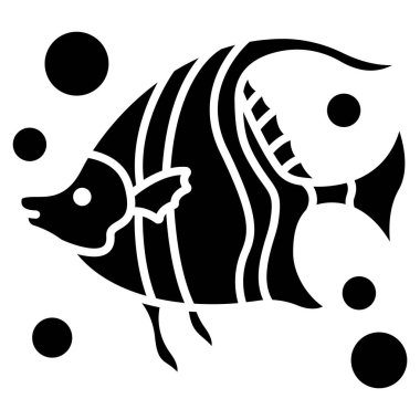 Basit vektör simgesi, Melek balığının çizimi