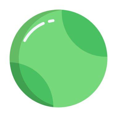 Beyaz arkaplanda basit vektör simgesi