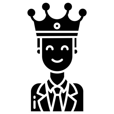 Basit vektör simgesi, En İyi Çalışan illüstrasyonuName