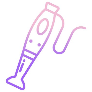 Blender simgesi vektör illüstrasyonu 