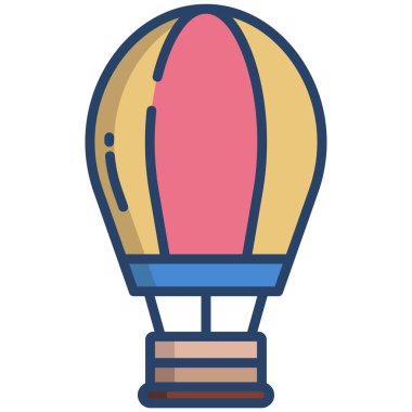 Sıcak hava balonu. Basit tasarım