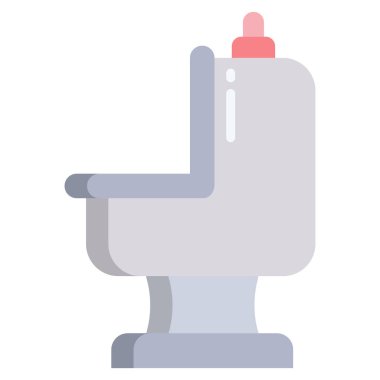 Tuvalet. Web simgesi basit tasarım