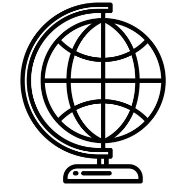 toprak simgesi vektör illüstrasyonu