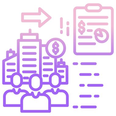 Yönetim, pazarlama, plan, optimizasyon, karışım, araştırma, seo, görev. vektör illüstrasyonu