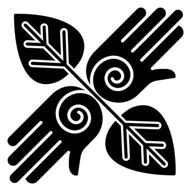 Tüy. Web simgesi basit illüstrasyon