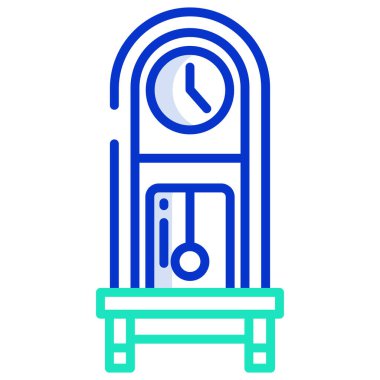 Mutfak web simgesi, vektör illüstrasyonu