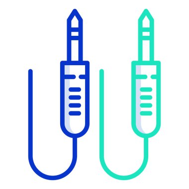 kablo simge vektör çizim 