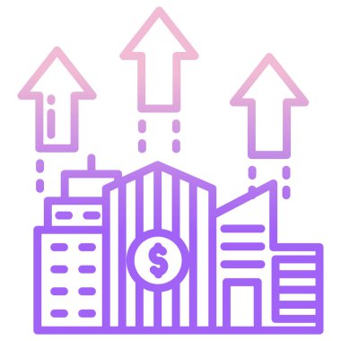 Değerlendirme web simgesi basit vektör çizimi