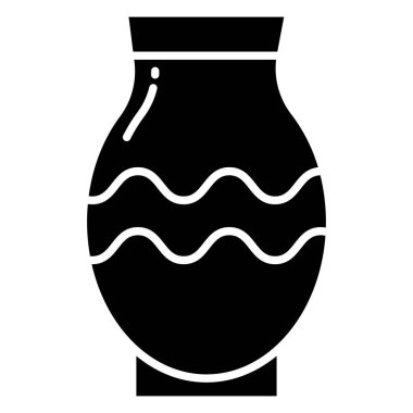 Sürahi. Web simgesi basit illüstrasyon