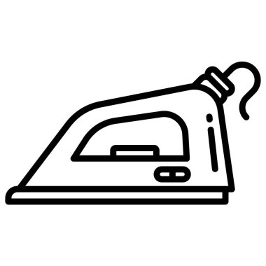 Ütü yapıyorum. Web simgesi basit tasarım