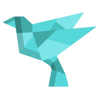 Güvercin. Web simgesi basit illüstrasyon