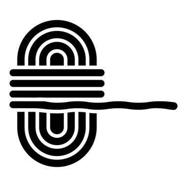 Web ve mobil uygulama tasarımınız için beyaz arkaplanda izole edilmiş parmak izi ikonu vektörü, kilit logosu konsepti