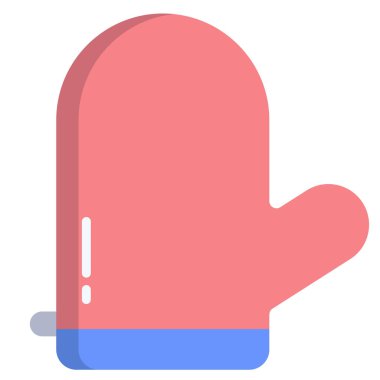 Sauna Eldivenleri. Web simgesi basit tasarım