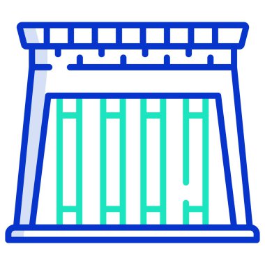 Beyaz arkaplanda basit vektör simgesi