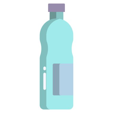 su şişesi simge vektör çizim