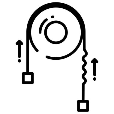 seo modern simgesinin vektör illüstrasyonu