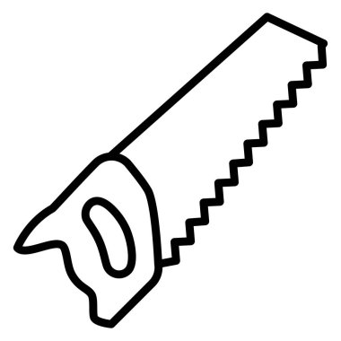 Gördüm. Web simgesi basit illüstrasyon