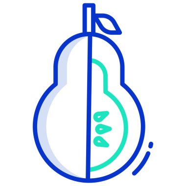 armut ağ simgesi basit illüstrasyon