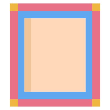 çerçeve simge vektör çizim 