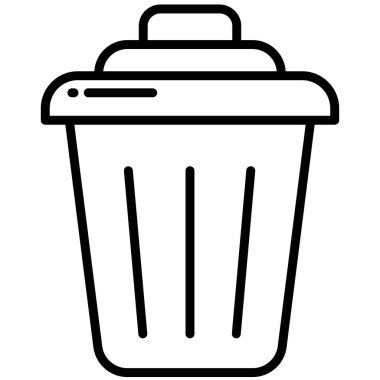 vektör çizim tasarım kova simgesinin 