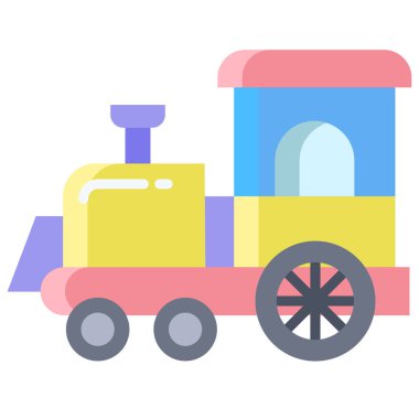 Web simgesi tren, illüstrasyon vektör 
