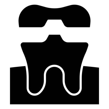 Web simgesi, vektör çizim taç 