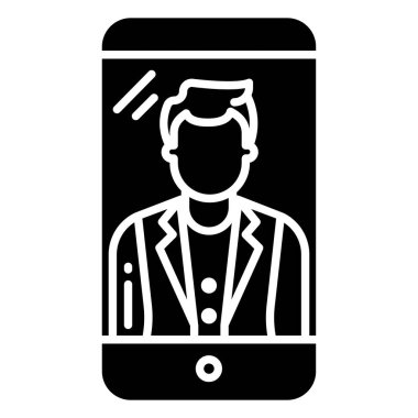 İnternetten alışveriş. Basit resimleme